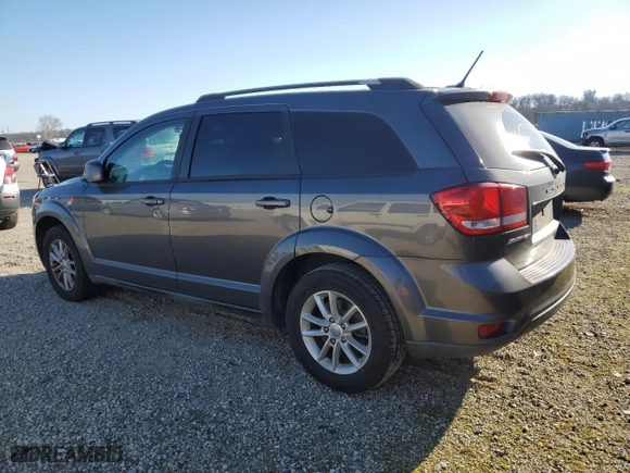 2014 Dodge Journey SXT with VIN 3C4PDCBBXET180214, listed as a Copart auction lot 88554465 with 161,334 mi miles and Salvage Title. Bid and sale history available at carsss.com. Image 2.