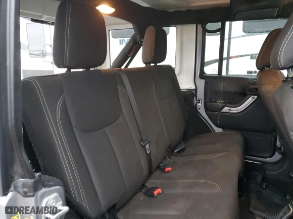 2018 Jeep Wrangler JK Unlimited Altitude with VIN 1C4BJWEG2JL916516, listed as a Copart auction lot 89144575 with 87,492 mi miles and Salvage Title. Bid and sale history available at carsss.com. Image 10.