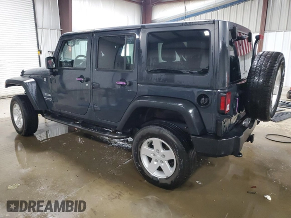 2017 Jeep Wrangler Unlimited Sport with VIN 1C4BJWDG1HL551371, listed as a Copart auction lot 63475735 with 86,347 mi miles and Salvage title. Bid and sale history available at DreamBid. Image 2.