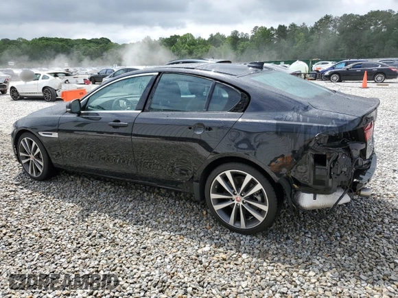 2020 Jaguar XE S with VIN SAJAE4FX9LCP64709, listed as a Copart auction lot 54824115 with 17,657 mi miles and Salvage Title. Bid and sale history available at DreamBid. Image 2.