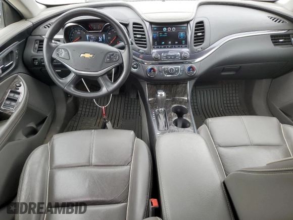 2015 Chevrolet Impala LTZ with VIN 2G1165S39F9235088, listed as a Copart auction lot 53745575 with 129,769 mi miles and Salvage Title. Bid and sale history available at DreamBid. Image 8.