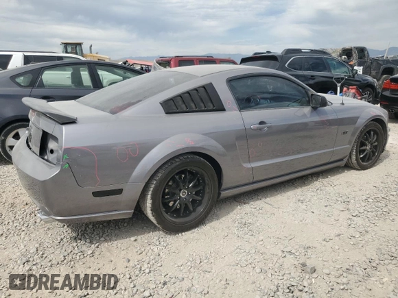 2006 Ford Mustang GT Deluxe with VIN 1ZVFT82H065218192, listed as a Copart auction lot 61077375 with 172,555 mi miles and Salvage title. Bid and sale history available at DreamBid. Image 3.