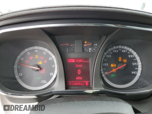2015 GMC Terrain SLE with VIN 2GKALMEKXF6184588, listed as a Copart auction lot 51271105 with 116,090 mi miles and Salvage title. Bid and sale history available at DreamBid. Image 9.