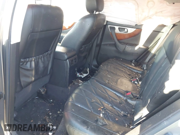 2015 Infiniti QX70 with VIN JN8CS1MWXFM480470, listed as a IAAI auction lot 41321666 with Not Provided miles and . Bid and sale history available at DreamBid. Image 8.