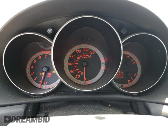 2008 Mazda 3 s GT *Ltd Avail* with VIN JM1BK344081818402, listed as a Copart auction lot 55212855 with 167,934 mi miles and Clean Title. Bid and sale history available at carsss.com. Image 9.