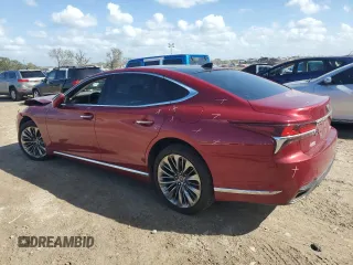 2018 Lexus LS with VIN JTHB5LFF6J5001261, listed as a Copart auction lot 78226584 with 72,477 mi miles and Salvage Title. Bid and sale history available at carsss.com. Image 2.