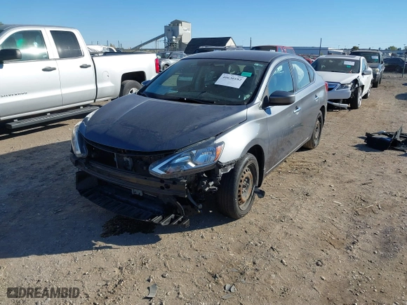 2017 Nissan Sentra SV with VIN 3N1AB7AP8HL714642, listed as a IAAI auction lot 40630182 with 70,681 mi miles. Bid and sale history available at carsss.com. Image 18.
