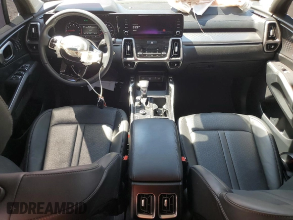 2023 Kia Sorento S with VIN 5XYRL4LC6PG208285, listed as a Copart auction lot 49927455 with 25,216 mi miles and Salvage Title. Bid and sale history available at DreamBid. Image 8.