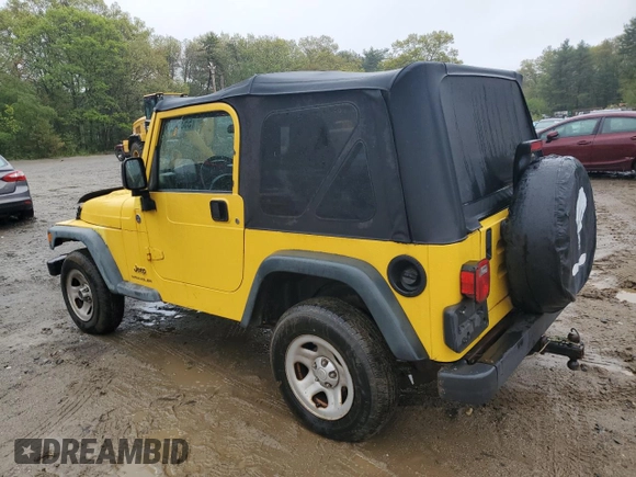 2006 Jeep Wrangler SE with VIN 1J4FA29116P781670, listed as a Copart auction lot 55350415 with 105,171 mi miles and Clean Title. Bid and sale history available at carsss.com. Image 2.