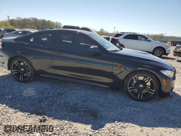 2015 BMW M4 with VIN WBS3R9C50FK332590, listed as a Copart auction lot 72917763 with 100,920 mi miles. Bid and sale history available at carsss.com. Image 4.