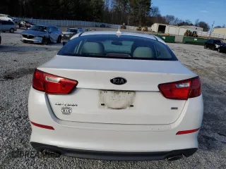 2015 Kia Optima LX with VIN KNAGM4A74F5631557, listed as a Copart auction lot 88344285 with 123,259 mi miles and Salvage Title. Bid and sale history available at carsss.com. Image 6.