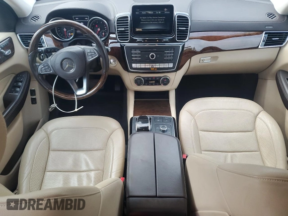 2017 Mercedes-Benz GLS 450 z VIN 4JGDF6EE2HA885455, wystawiony jako Copart lot #60478045 z przebiegiem 124 288 mil mil oraz Szkoda całkowita • Salvage title. Historia ofert i sprzedaży dostępna na DreamBid. Obrazek 8.
