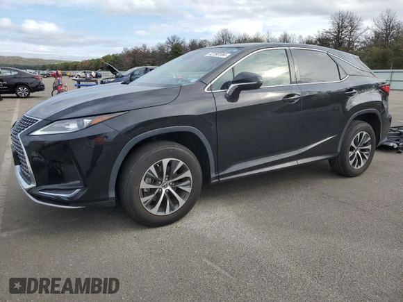 2021 Lexus RX with VIN 2T2AZMDA3MC279780, listed as a Copart auction lot 72199104 with 32,127 mi miles and Salvage Title. Bid and sale history available at carsss.com. Image 1.