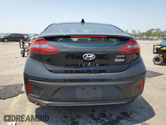 2017 Hyundai Ioniq Limited z VIN KMHC85LC4HU021247, wystawiony jako Copart lot #59724515 z przebiegiem Nie podano mil oraz Szkoda całkowita • Salvage title. Historia ofert i sprzedaży dostępna na DreamBid. Obrazek 6.