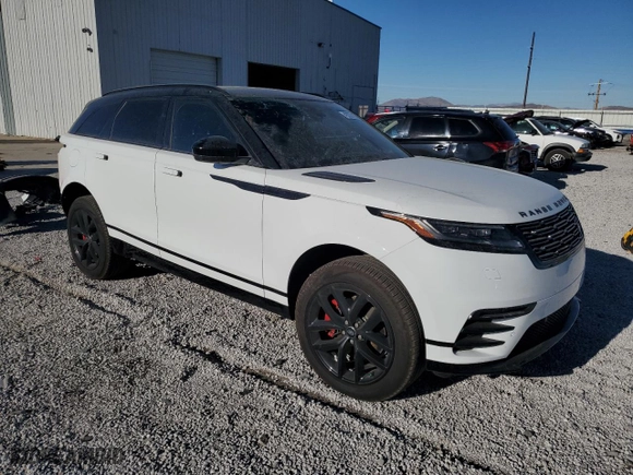 2025 Land Rover Range Rover Velar Dynamic SE with VIN SALYL2EX7SA391911, listed as a Copart auction lot 42235115 with 9,482 mi miles and Salvage Title. Bid and sale history available at carsss.com. Image 4.