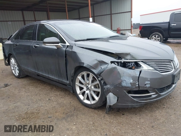2015 Lincoln MKZ z VIN 3LN6L2G99FR604894, wystawiony jako IAAI lot #41433264 z przebiegiem 262 472 mil mil oraz . Historia ofert i sprzedaży dostępna na DreamBid. Obrazek 1.