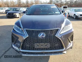 2021 Lexus RX 450h F Sport z VIN 2T2YGMDA9MC065638, wystawiony jako Copart lot #85436654 z przebiegiem 18 650 mil mil oraz Szkoda całkowita • Salvage title. Historia ofert i sprzedaży dostępna na DreamBid. Obrazek 5.