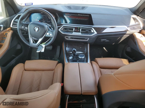 2023 BMW X5 xDrive40i with VIN 5UXCR6C02P9P93551, listed as a Copart auction lot 53448275 with 40,526 mi miles and Salvage Title. Bid and sale history available at carsss.com. Image 8.