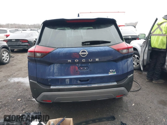 2023 Nissan Rogue SV z VIN JN8BT3BAXPW420562, wystawiony jako IAAI lot #41411007 z przebiegiem 11 608 mil mil oraz . Historia ofert i sprzedaży dostępna na DreamBid. Obrazek 17.