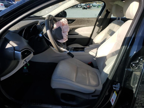 2017 Jaguar XE 35t Prestige with VIN SAJAK4BVXHA974414, listed as a Copart auction lot 83154954 with 98,913 mi miles and Salvage Title. Bid and sale history available at carsss.com. Image 7.