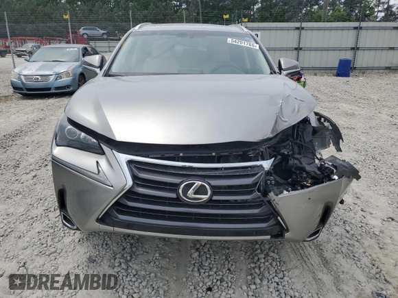 2015 Lexus NX 200t with VIN JTJYARBZ5F2003308, listed as a Copart auction lot 54201765 with 132,276 mi miles and Salvage title. Bid and sale history available at DreamBid. Image 5.