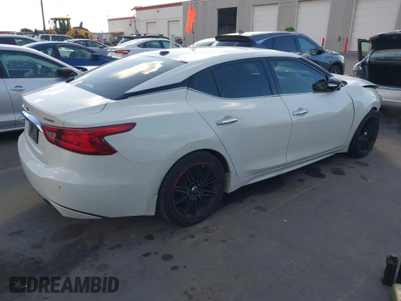 2017 Nissan Maxima SV with VIN 1N4AA6AP4HC448614, listed as a IAAI auction lot 40740658 with 207,596 mi miles and . Bid and sale history available at DreamBid. Image 4.