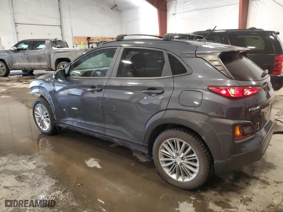 2019 Hyundai Kona SEL with VIN KM8K2CAA0KU386003, listed as a Copart auction lot 46114045 with 81,875 mi miles and Salvage Title. Bid and sale history available at carsss.com. Image 2.