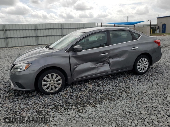 2016 Nissan Sentra S with VIN 3N1AB7AP1GY317937, listed as a Copart auction lot 51694345 with 127,731 mi miles and Salvage Title. Bid and sale history available at carsss.com. Image 1.