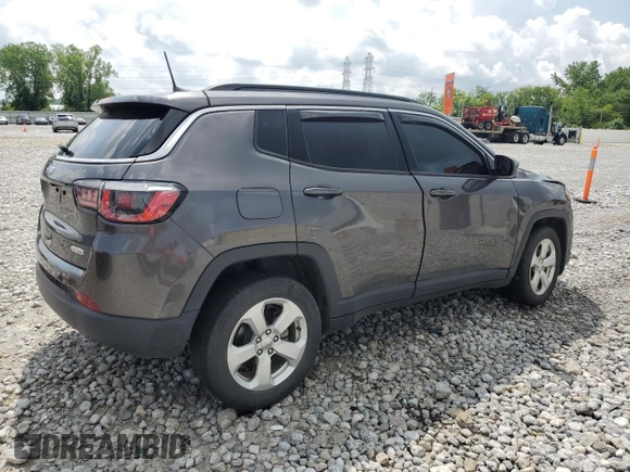 2020 Jeep Compass Latitude with VIN 3C4NJCBB6LT235383, listed as a Copart auction lot 61359355 with Not provided miles and Salvage title. Bid and sale history available at DreamBid. Image 3.