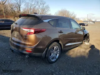 2020 Acura RDX w/Advance Pkg with VIN 5J8TC2H7XLL029415, listed as a Copart auction lot 87935035 with 23,944 mi miles and Salvage Title. Bid and sale history available at carsss.com. Image 3.