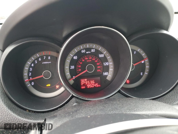 2013 Kia Forte EX with VIN KNAFU4A26D5679445, listed as a Copart auction lot 45150925 with 95,045 mi miles and Salvage Title. Bid and sale history available at carsss.com. Image 9.