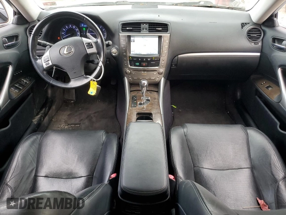 2011 Lexus IS 350 with VIN JTHBE5C2XB5027862, listed as a Copart auction lot 79698834 with 141,462 mi miles and Salvage Title. Bid and sale history available at carsss.com. Image 8.