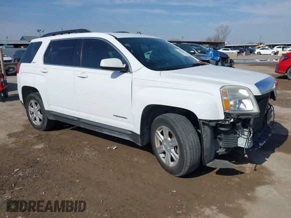 2015 GMC Terrain SLT z VIN 2GKALSEKXF6303261, wystawiony jako IAAI lot #41587386 z przebiegiem 132 260 mil mil oraz . Historia ofert i sprzedaży dostępna na DreamBid. Obrazek 1.
