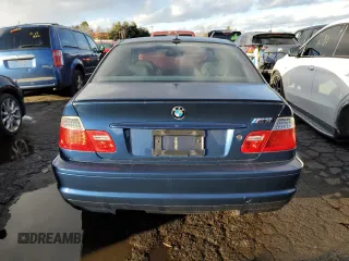 2005 BMW 3 Series M3 with VIN WBSBL93425PN63240, listed as a Copart auction lot 89051745 with 117,134 mi miles and Salvage Title. Bid and sale history available at carsss.com. Image 6.