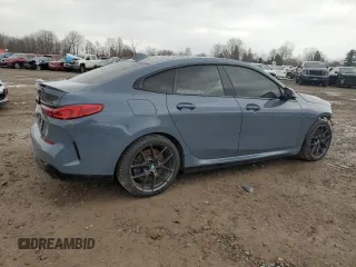 2020 BMW 2 Series M235i xDrive with VIN WBA13AL0XL7F49715, listed as a Copart auction lot 50495625 with 63,709 mi miles and Salvage Title. Bid and sale history available at DreamBid. Image 3.