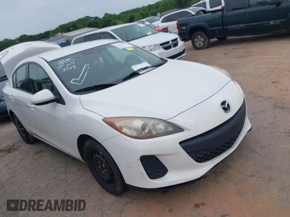 2013 Mazda 3 i SV with VIN JM1BL1TF8D1723813, listed as a IAAI auction lot 42213337 with 186,197 mi miles and . Bid and sale history available at DreamBid. Image 1.