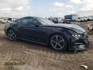 2024 Ford Mustang EcoBoost with VIN 1FA6P8TH3R5107216, listed as a Copart auction lot 43334045 with 31,659 mi miles and Salvage Title. Bid and sale history available at DreamBid. Image 4.
