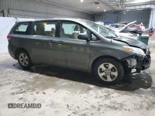 2012 Toyota Sienna with VIN 5TDKA3DC0CS010900, listed as a Copart auction lot 43432715 with 135,395 mi miles and Salvage Title. Bid and sale history available at DreamBid. Image 4.