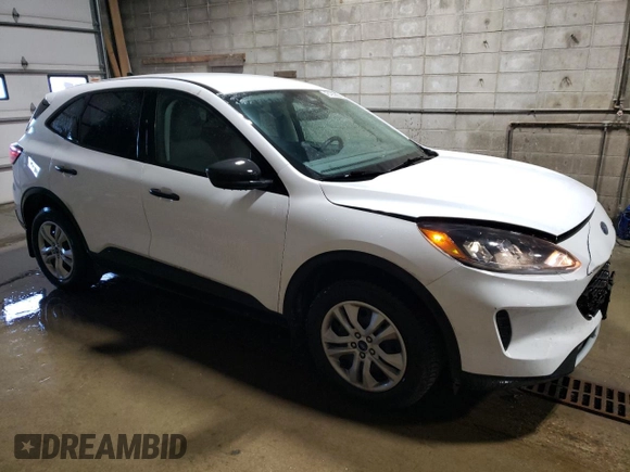 2022 Ford Escape S with VIN 1FMCU9F68NUA00163, listed as a Copart auction lot 48423955 with 97,450 mi miles and Salvage title. Bid and sale history available at DreamBid. Image 4.