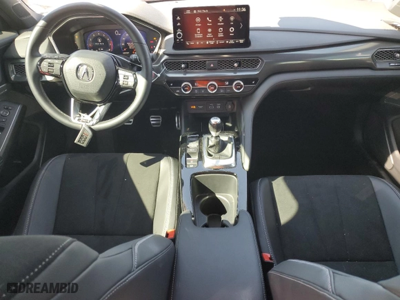 2024 Acura Integra w/A-Spec Technology Package with VIN 19UDE4G72RA020496, listed as a Copart auction lot 76793484 with 3081 miles and Salvage Title. Bid and sale history available at carsss.com. Image 8.