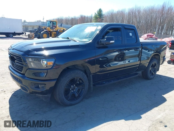 2021 Ram 1500 Big Horn with VIN 1C6SRFBT3MN742627, listed as a IAAI auction lot 41900770 with 52,006 mi miles and . Bid and sale history available at DreamBid. Image 17.