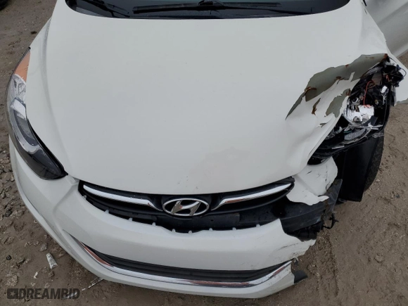 2013 Hyundai Elantra Limited PZEV with VIN 5NPDH4AE0DH303977, listed as a Copart auction lot 53994675 with 150,000 mi miles and Clean Title. Bid and sale history available at carsss.com. Image 11.
