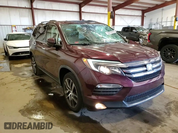 2017 Honda Pilot Touring with VIN 5FNYF6H97HB077601, listed as a Copart auction lot 53672935 with 73,484 mi miles and Salvage Title. Bid and sale history available at carsss.com. Image 14.