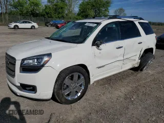 2014 GMC Acadia Denali z VIN 1GKKVTKD7EJ312110, wystawiony jako Copart lot #55881185 z przebiegiem 164 559 mil mil oraz Szkoda całkowita • Salvage title. Historia ofert i sprzedaży dostępna na DreamBid. Obrazek 1.