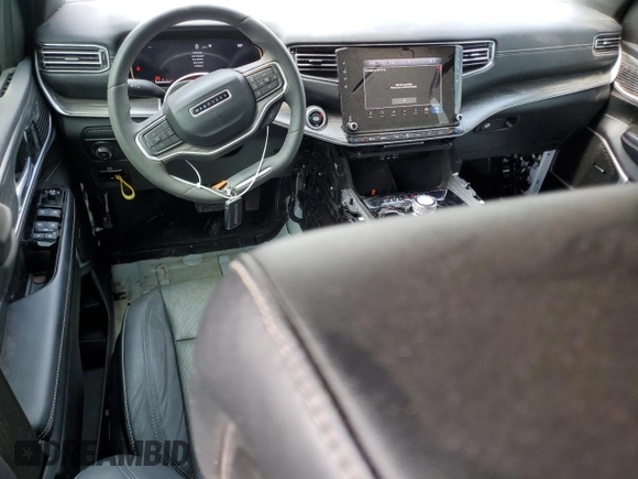 2023 Jeep Wagoneer Series II Carbide with VIN 1C4SJVBPXPS553377, listed as a Copart auction lot 55579265 with 16,510 mi miles and Salvage title. Bid and sale history available at DreamBid. Image 8.