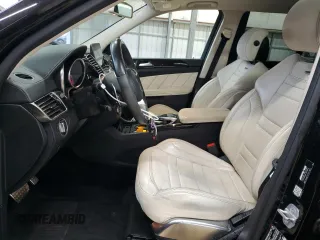 2017 Mercedes-Benz GLS with VIN 4JGDF7FE5HA918226, listed as a Copart auction lot 84388874 with 56,633 mi miles and Salvage Title. Bid and sale history available at carsss.com. Image 7.