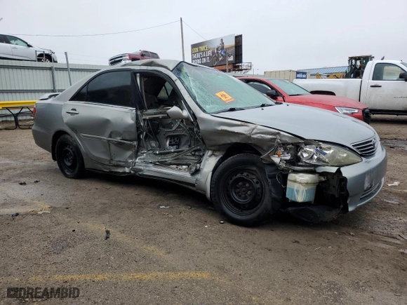 2006 Toyota Camry STD with VIN 4T1BE32K06U702195, listed as a Copart auction lot 43953885 with 0 mi miles and Salvage Title. Bid and sale history available at carsss.com. Image 4.