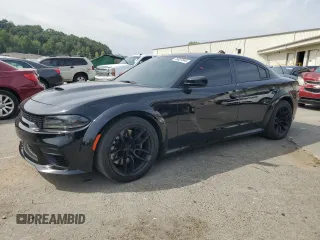 2021 Dodge Charger Scat Pack Widebody with VIN 2C3CDXGJ6MH630457, listed as a Copart auction lot 70827544 with 37,573 mi miles and Clean Title. Bid and sale history available at carsss.com. Image 1.