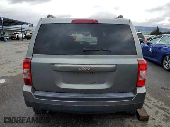 2012 Jeep Patriot Sport with VIN 1C4NJPBA5CD512545, listed as a Copart auction lot 47498565 with 138,532 mi miles and Salvage Title. Bid and sale history available at DreamBid. Image 6.