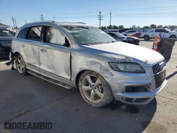 2011 Audi Q7 3.0T S line Prestige with VIN WA1DGBFE8BD003410, listed as a Copart auction lot 75756194 with 0 mi miles and Salvage Title. Bid and sale history available at carsss.com. Image 4.